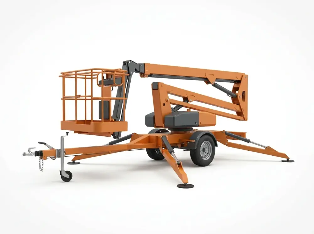 Towable Articulating Boom Lift