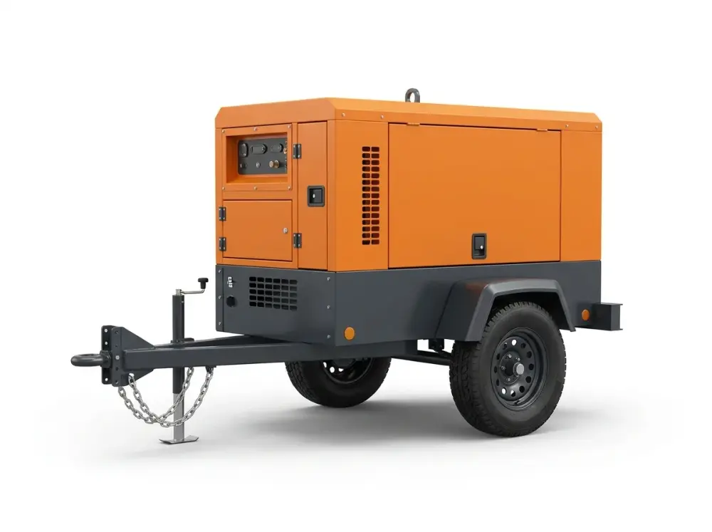 185 CFM Towable Air Compressor
