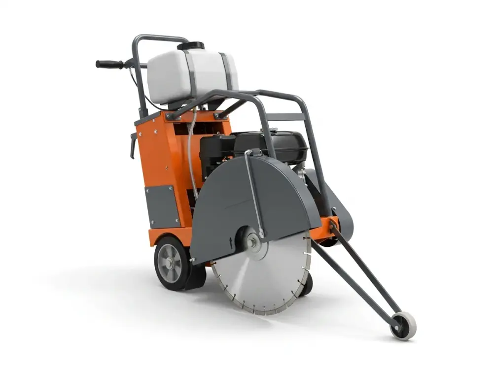Walk-Behind Concrete Saw
