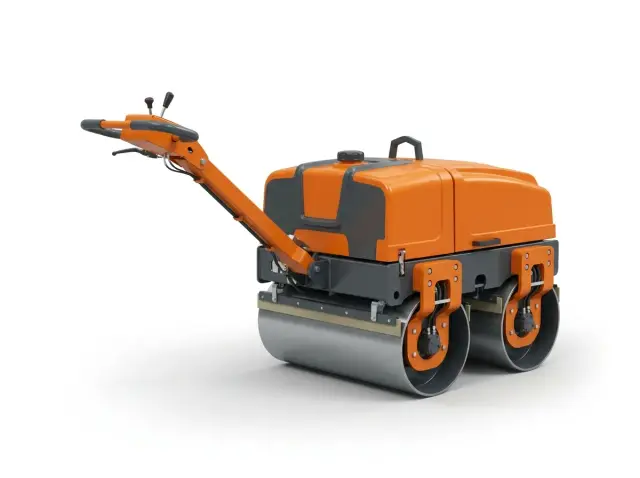 Walk-Behind Double Drum Roller